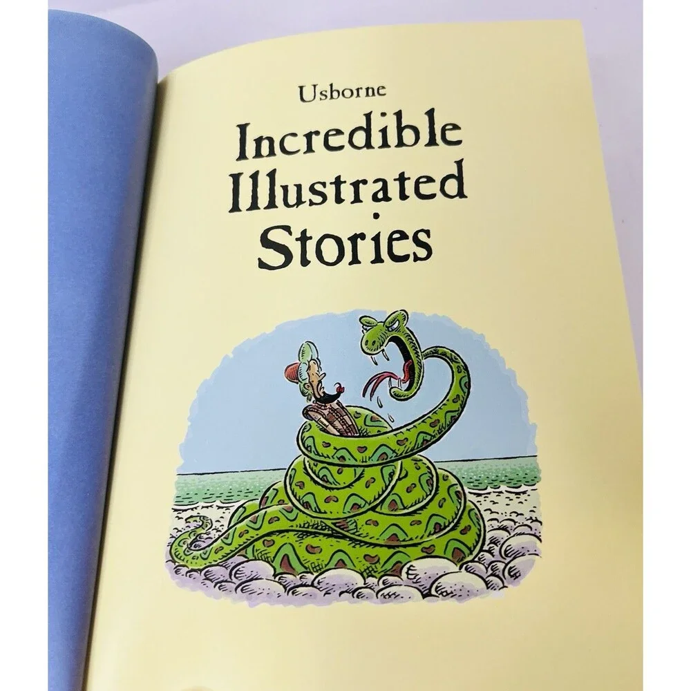 Usborne Incredible Illustrated Stories Hardcover Kids Classic Adventure Book